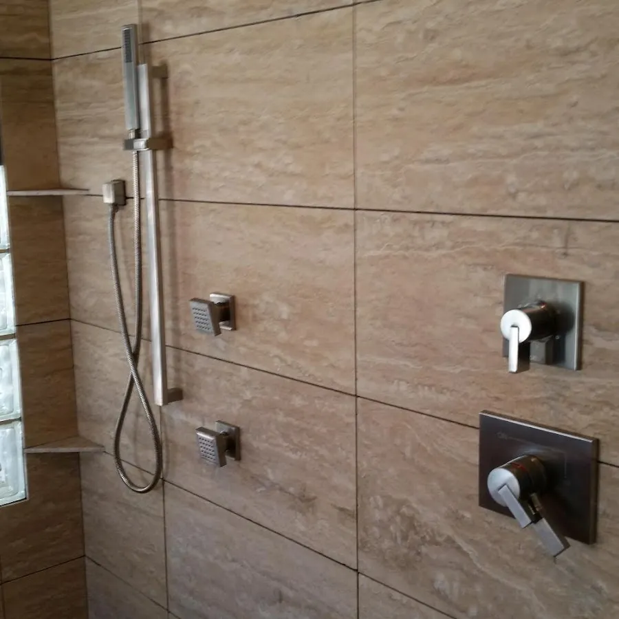 Shower fixture installation for Water Heater Replacement in Carson